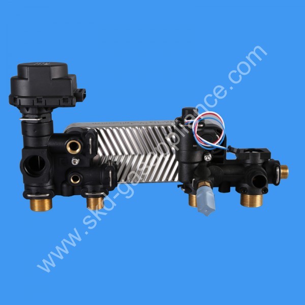 Hydraulic block for gas boiler 01